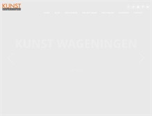 Tablet Screenshot of kunstwageningen.nl